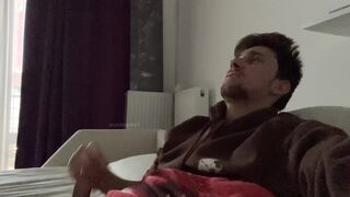 molten hetero school stud drains off his phat cut sausage