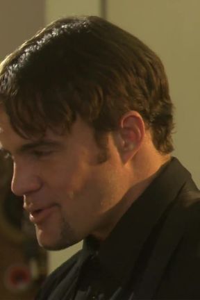 Hot blonde babe with natural big tits gets both holes fucked