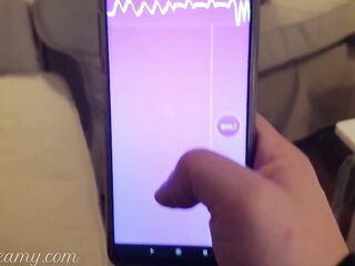 Public Remote Sex tool in Mall – I control the vagina with Lush