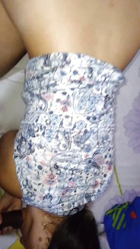 My Neighbor Arrives After My Husband Leaves and I Suck Him off and We End up Fucking