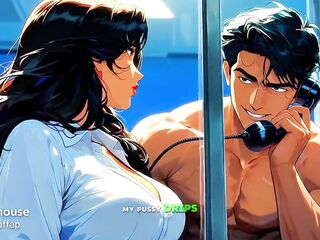 Podcast Host Takes Guest Live on Air - Studio Creampie Anime - Ai Animation