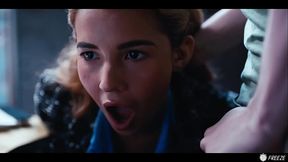 Detective Agatha Vega Face Fucked while the Time is Frozen - Slutty Latina Cum in Mouth Freeze Fetish