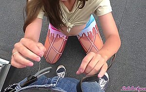 Laloka4you, sexy babe bj big dick cum in mouth