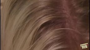 Beautiful big tits blondie gets her wet pussy licked and mouth filled with cum