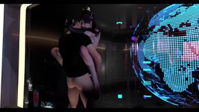 3D Hot Cosplay Stripper Naked Her Perfect Ass Got Fucked so Hard