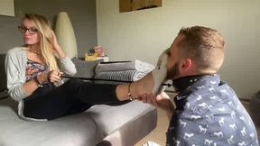 Goddess sock tea domination