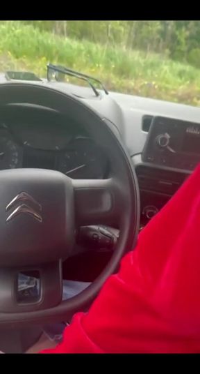 Extreme in the Car, Hot Blowjob, and Lots of Cum