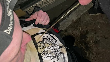 Night TaxiMan fuck hard and piss on leather biker