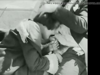 Tea with Sweetheart in 1920 (vintage bi)
