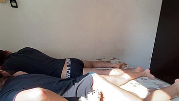 POLVO MAÑANERO CON MI CUÑADA TERMINA EN ORGASMO CREMOSO