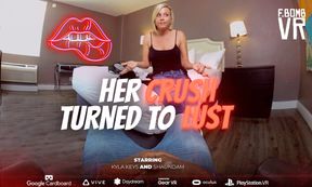 Her Crush Turned To Lust