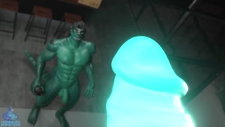 Cock Hungry, Druth Cock Vore Growth Animation