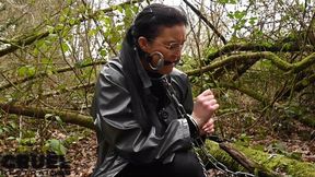 Misty captive handcuffed and chained perils - chained outside Part 2