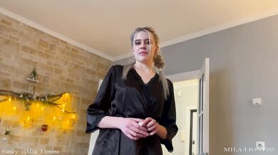 Stepmom deepthroated stepson in secret lingerie fuck session