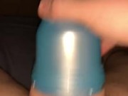Cock ring and boomer fleshlight