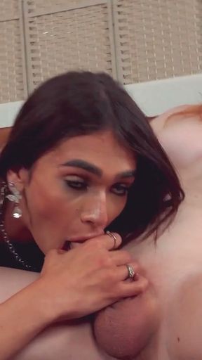 TGIRLS PORN - Erica Breaks Fucked Hard Victoria Grant   Clip 2