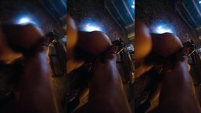 fucking my slave with my high-heels 👠