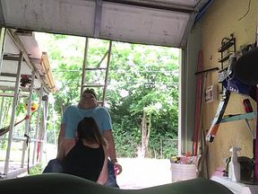 Amateur porn, my very first time recording walk fucking