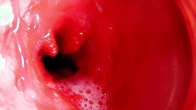 CAMERA INSIDE PUSSY: POWERFULL CUM IN PUSSY! BEST Internal ASMR in 4K MORE SPERM