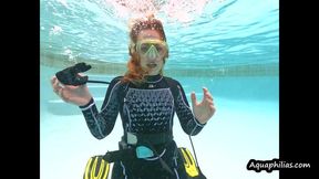 Aquaphilias- Inidca and Vika- Learning to SCUBA Part 2