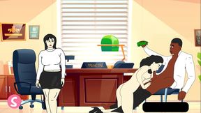 Office Anime Seduction – Hot Desk Action With Sexy Colleagues