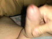Tent Masturbation while trying to be quiet from my friends