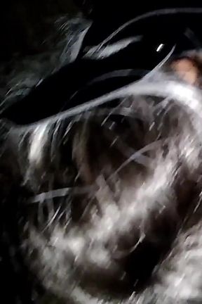 Shared Slut Wife Enjoying in Gloryhole Cabin with Friends