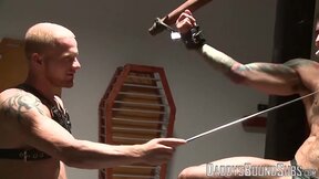 man Luke Riley uses his big dick to deliver some wild jolts