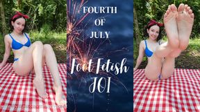 Foot Fetish Fourth of July JOI