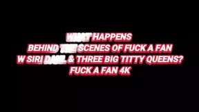 Busty blonde Siri Dahl sucks and drools on Dan's huge cock during wild threeway fuck