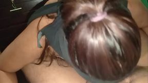 Fucking my brunette neighbor's ass