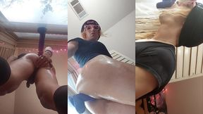 big cocks look so good sliding in & out of an oiled up asshole