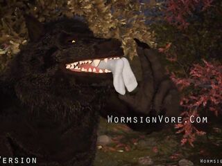 Werewolf Devours Playboy Bunny