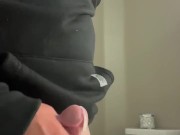 Cumming in the bathroom while I’m on tour