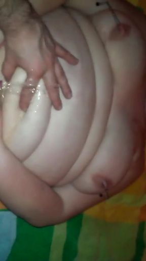 Powerful moment from "BBW Pussy Pissed In &amp; Fucked Hard"
