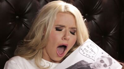 Aroused man called over his hot blonde MILF for passionate banging