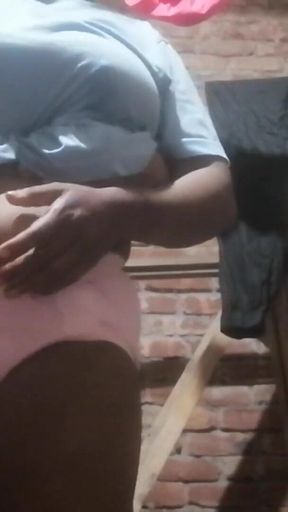 Iconic moment from &quot;Bhabi desi play sexy with a young babe&quot;