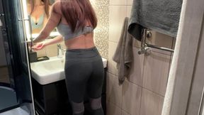 Busty Stepmother Got Turned On Watching Me Have Sex with a Girl and Shamelessly Fucked Me - With Dialogue
