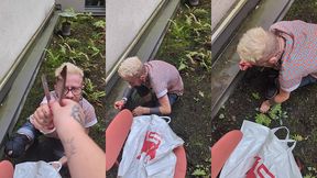 ton petit male alphaen train de jardiner sur un toit dans la ville !!...