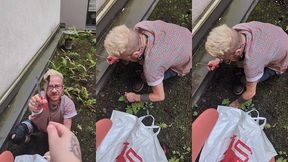 ton petit male alphaen train de jardiner sur un toit dans la ville !!...