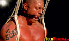 Big man Beau Sinclair in his painful experience with a powerful master