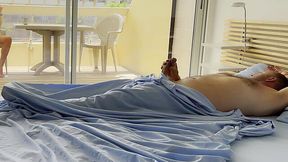 Milf begs for spooning pose fuck after masturbating - Amateur Porn