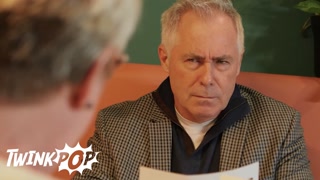 Twink Pop - Ashton Summers Gives Clark Delgaty A Blowjob Under The Table At The Restaurant