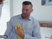 Mencom - Bareback threesome with two hunks