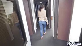 Big-Titted OLDER WOMAN Misty Caitlin's Office Fuck
