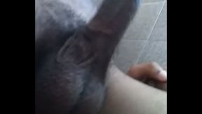 Watch me swing my veiny black boner hands-free