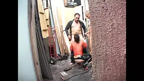 Two big cocks service an eager old lady's snatch and mouth