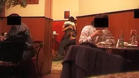 anal sex in a public coffee shop