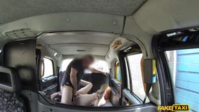 Gorgeous Redhead Chick In High Heels Gets Properly Fucked In The Taxi - Ella Hughes