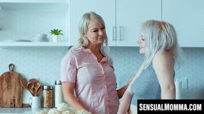 SensualMomma com - London and Annie eat each other for dinner in lesbian scene